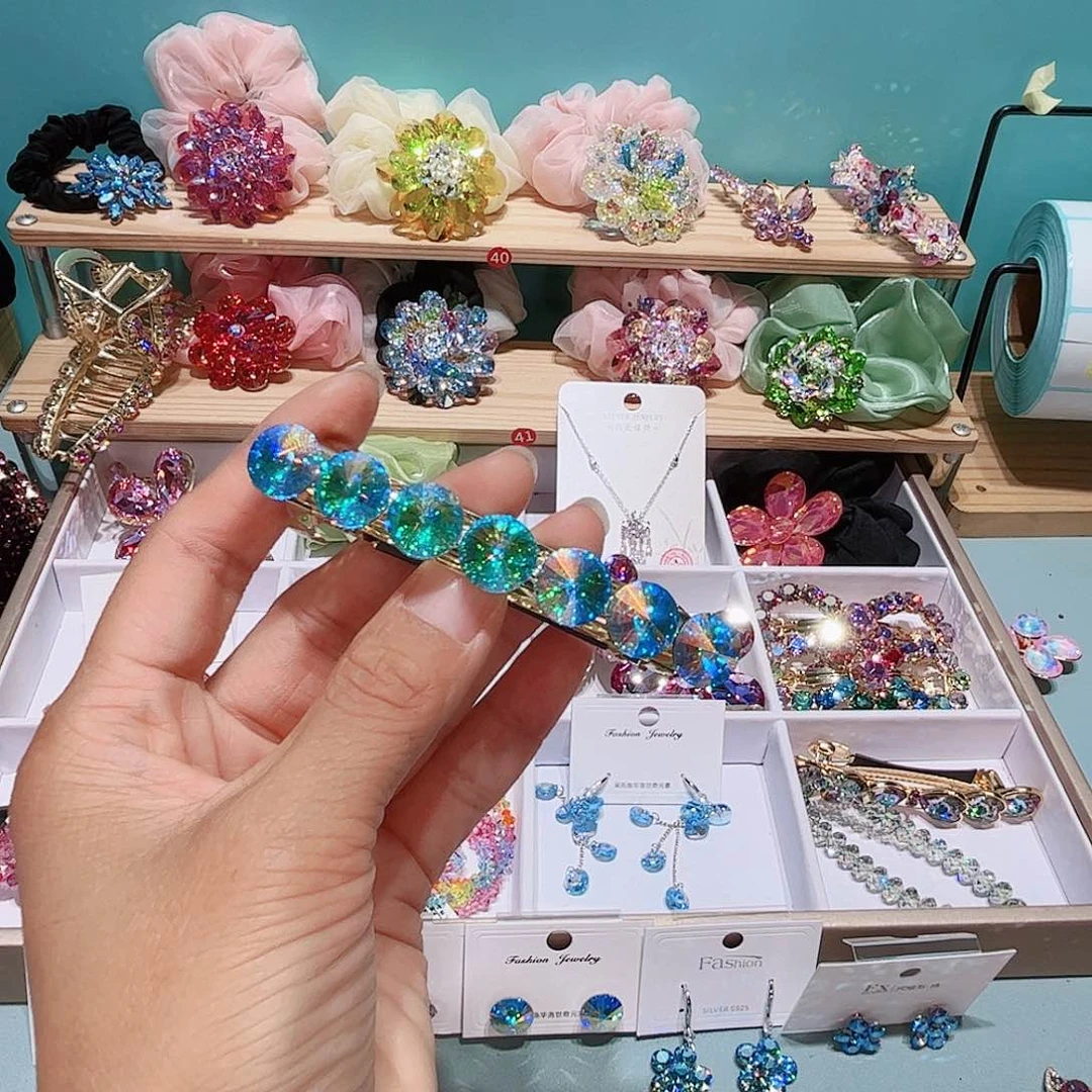 皮质铁合金发夹固定