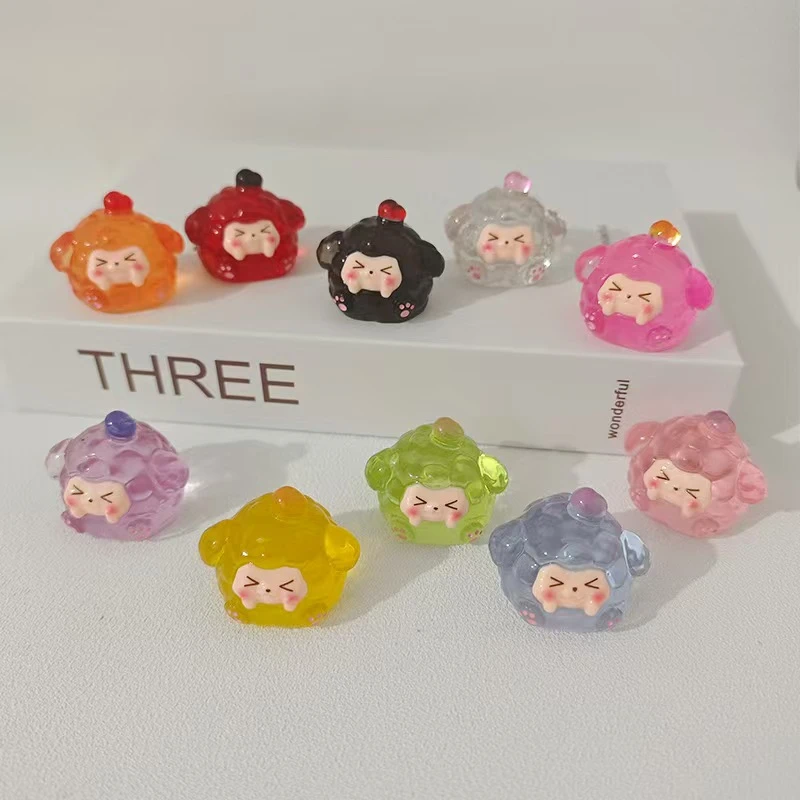 【福利】夜光福气团子DIY树脂饰品摆件