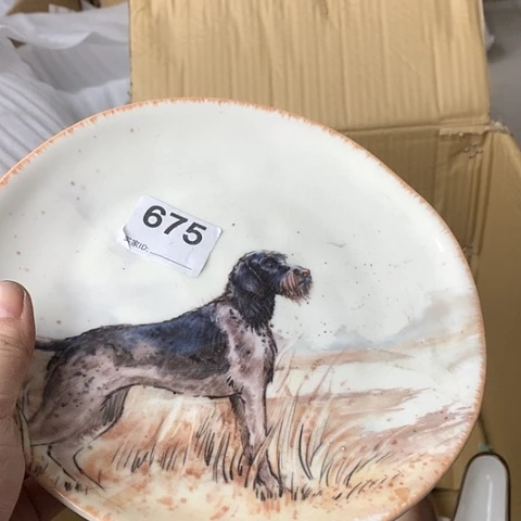 盘陶瓷制品满25拼单发货默认微瑕