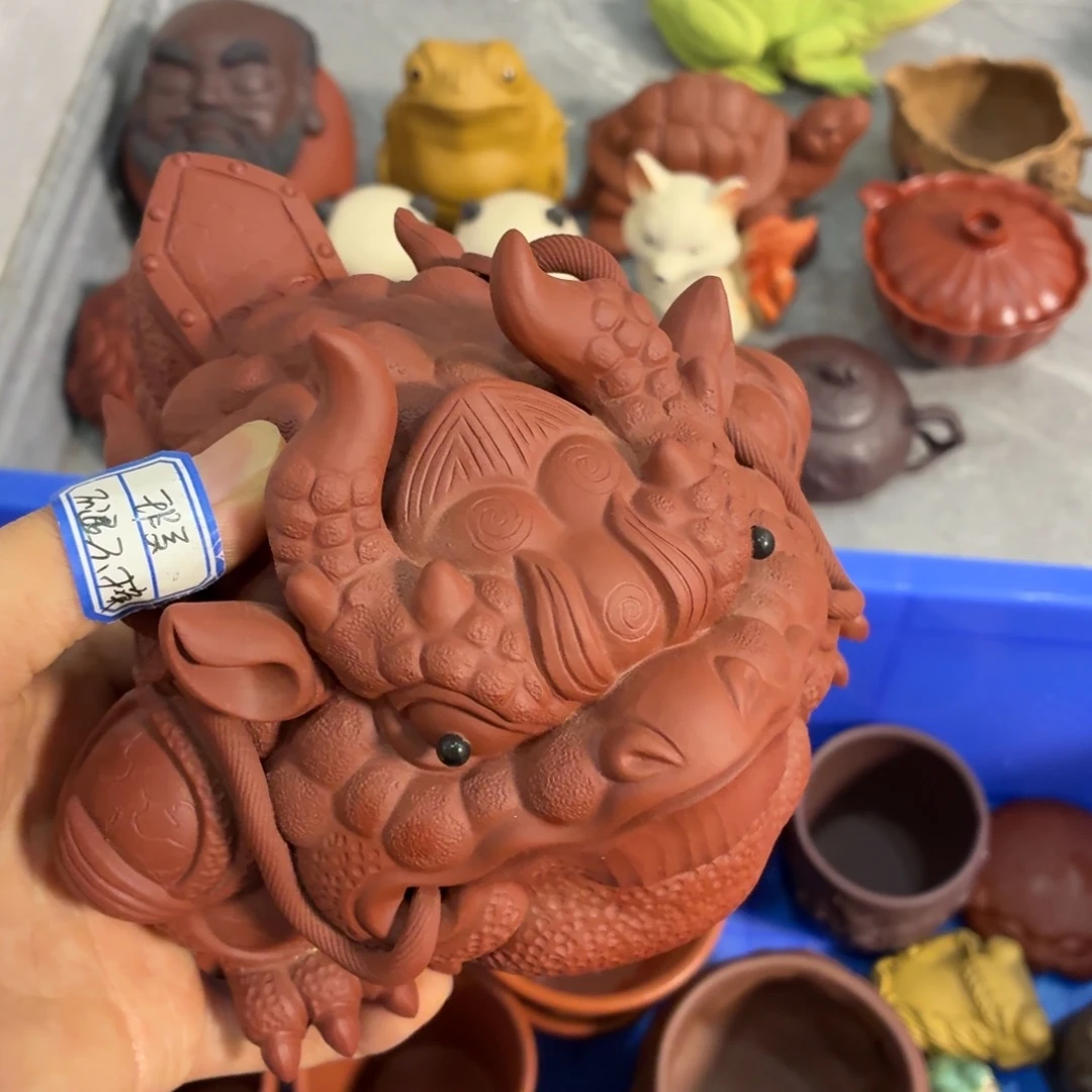 紫砂茶杯瑕疵不退不换介意勿拍
