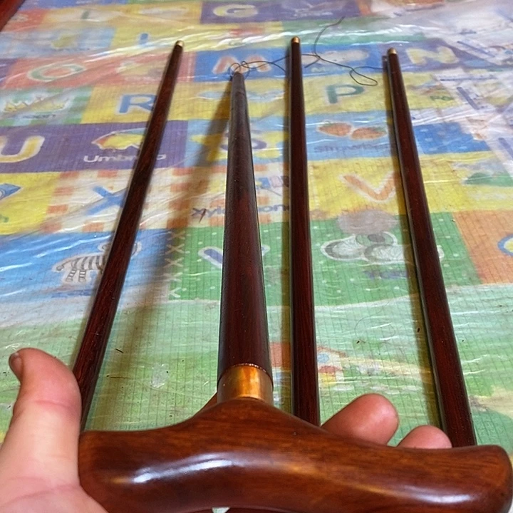 香榧木紫檀 细 鸟头 拐棍 细