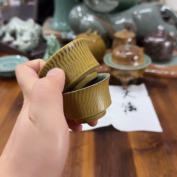 小仲青瓷茶器微瑕2604