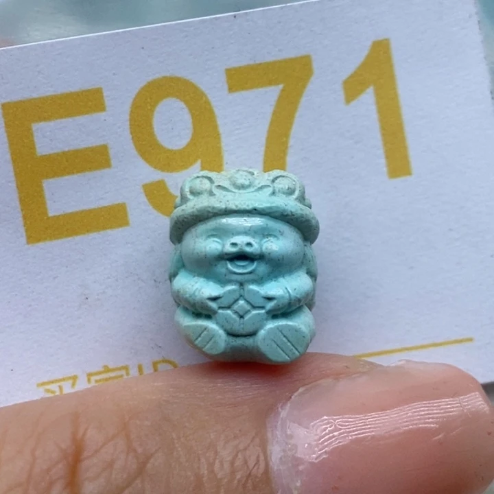 未镶嵌绿松石珠宝奇石