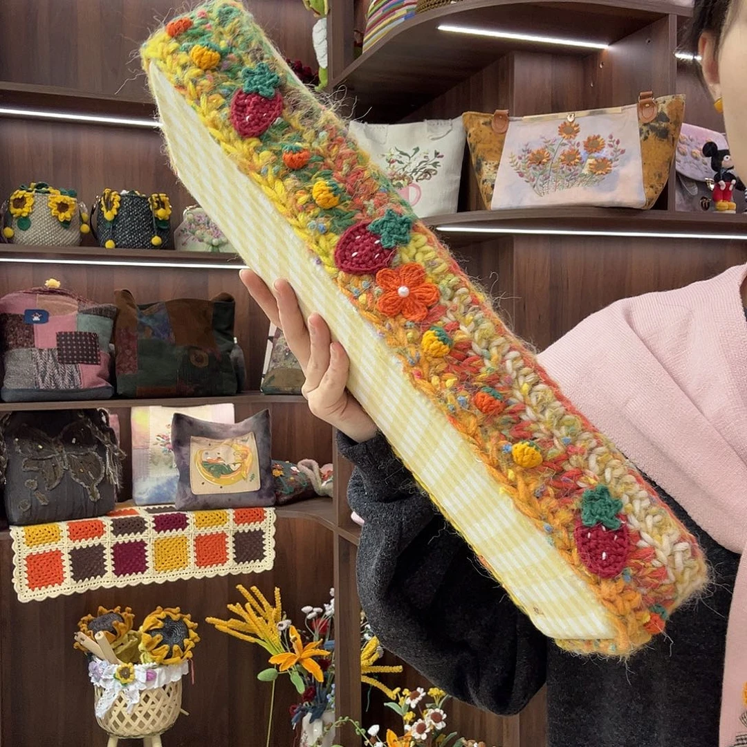 塑料钩织刺绣手工包包玩偶居家用品