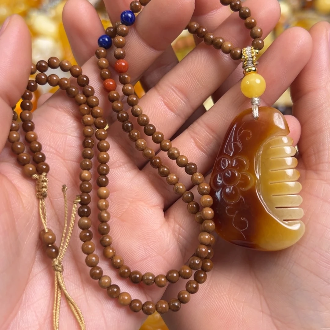 蜜蜡未镶嵌裸石蜜蜡