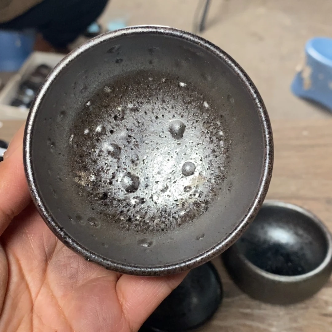 浪鬼柴烧 无相系列杯 鼓包
