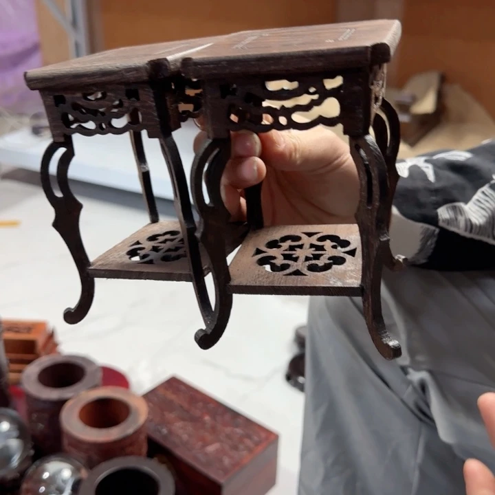 红木工艺品底座等