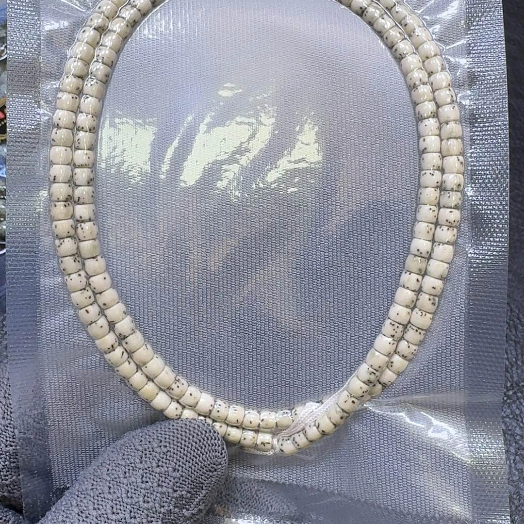 星月菩提手串5*4骨瓷白手串