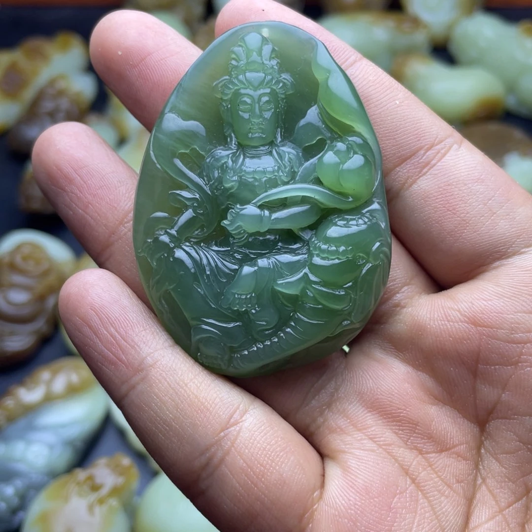 和田玉（糖玉）未镶嵌颈饰