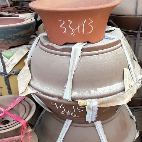 紫砂花盆四角碗盆一只