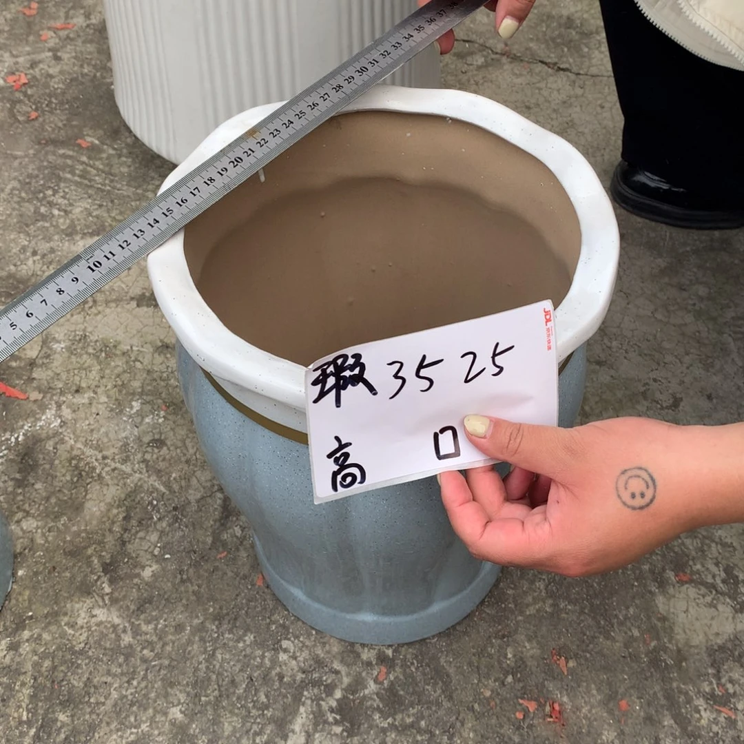 高温陶瓷花盆默认瑕疵