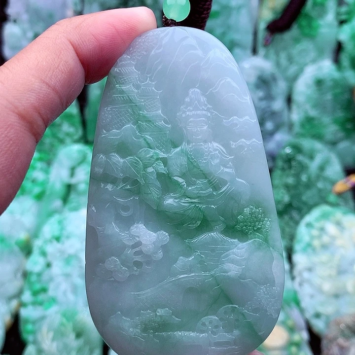 翡翠吊坠(不含链)未镶嵌