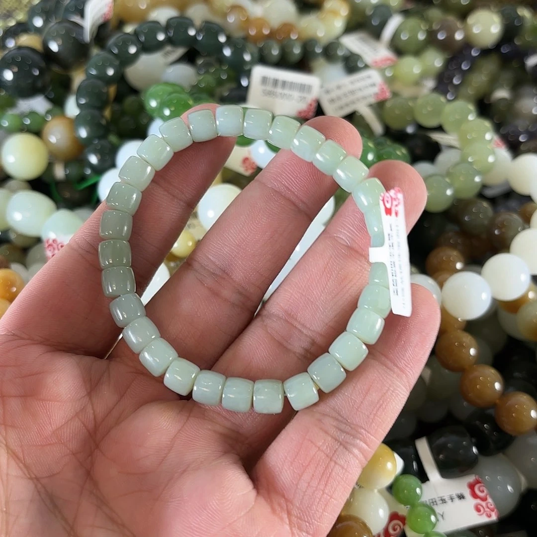 和田玉手链未镶嵌W213