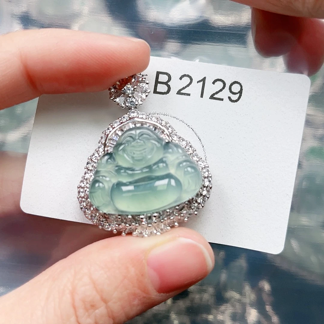 翡翠颈饰未镶嵌翡翠2129
