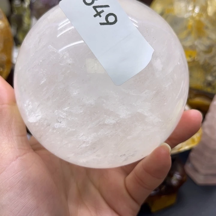 黑***蛇水晶珠宝半成品未镶嵌摆件