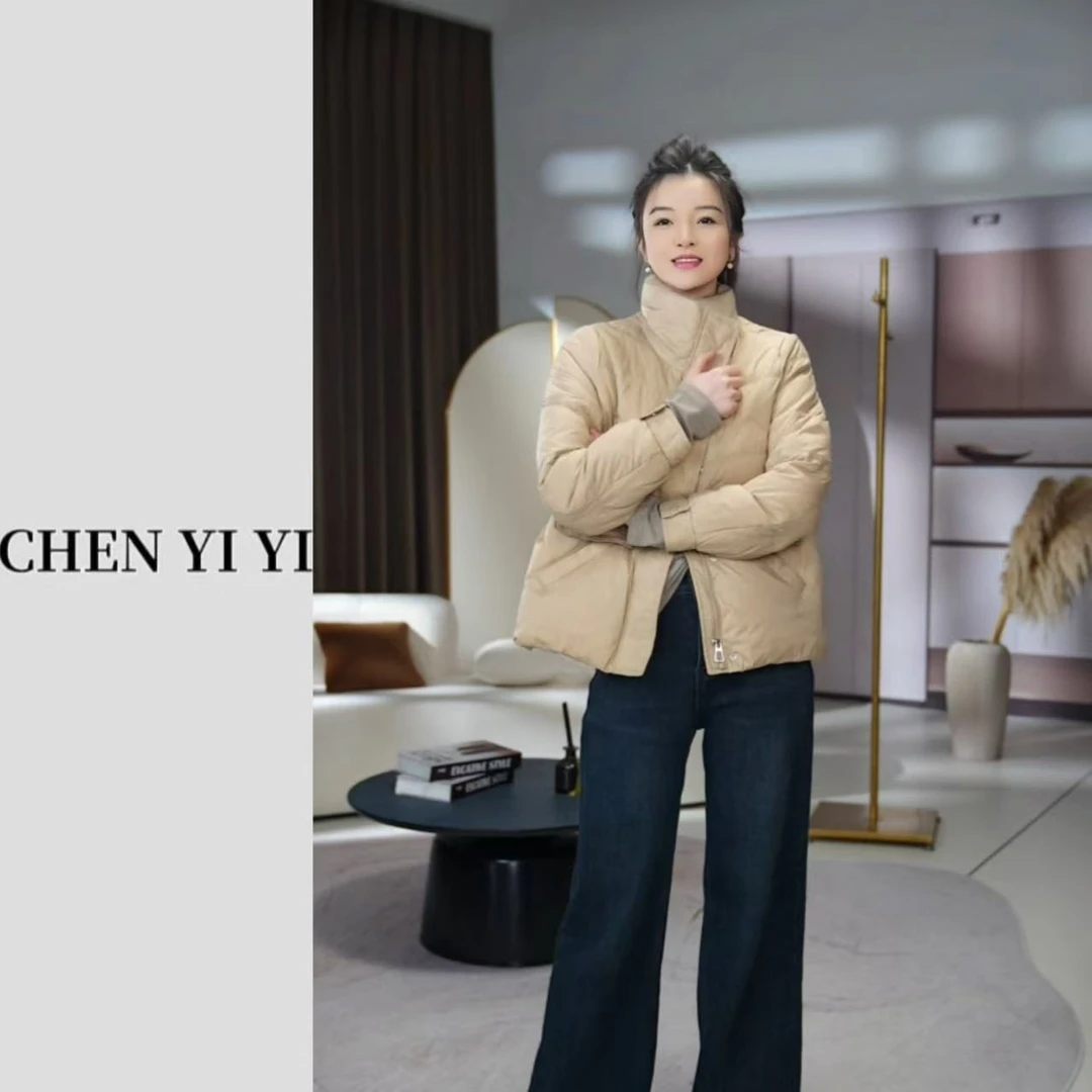 小香风羽绒服女款高端洋气女装