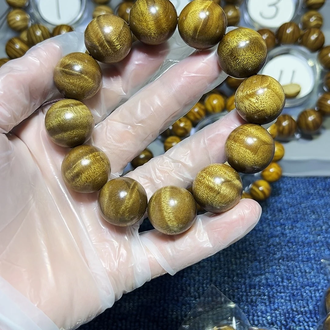 楠木（金丝楠）手串/手链黑金2.0