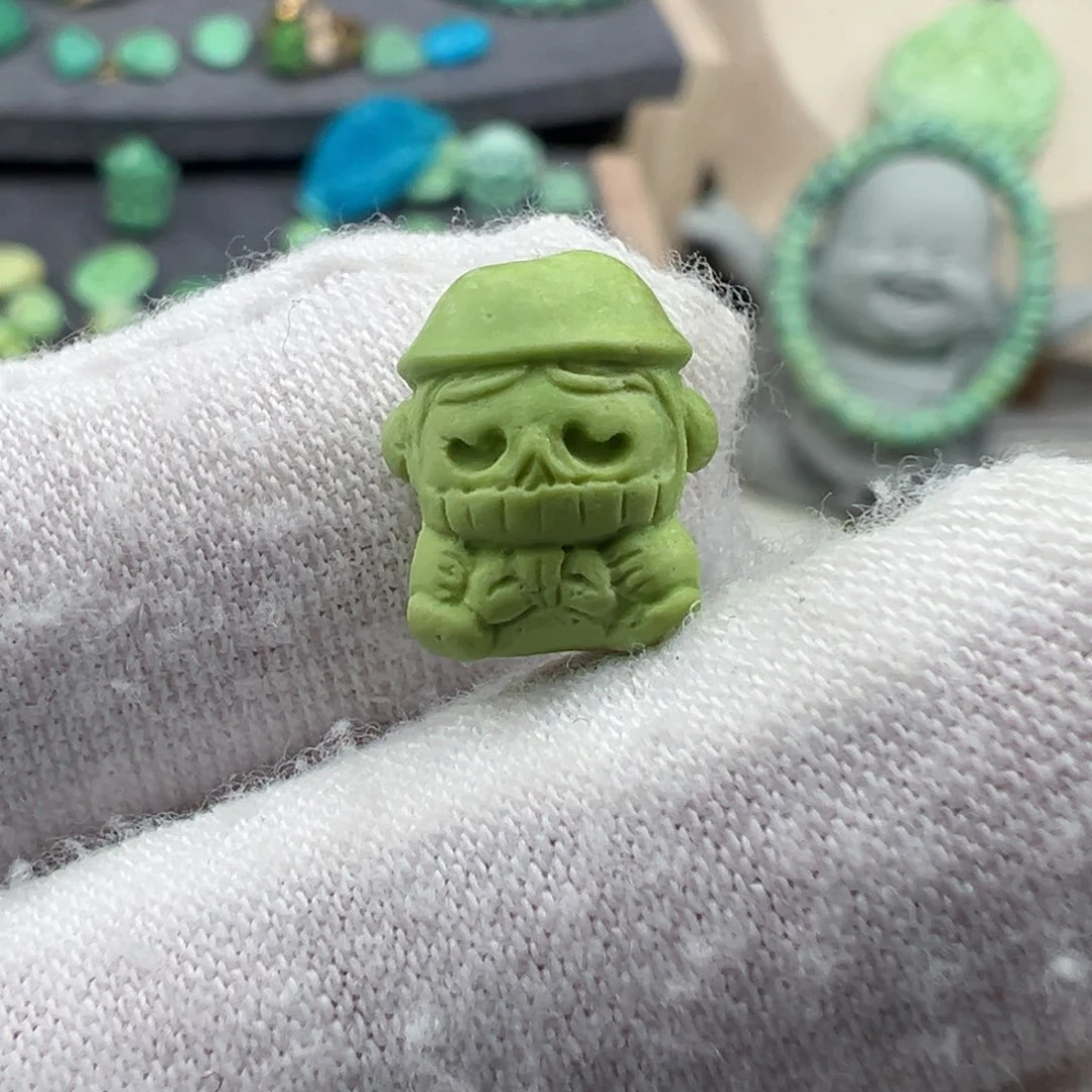 绿松石菜籽黄绿松石z未镶嵌