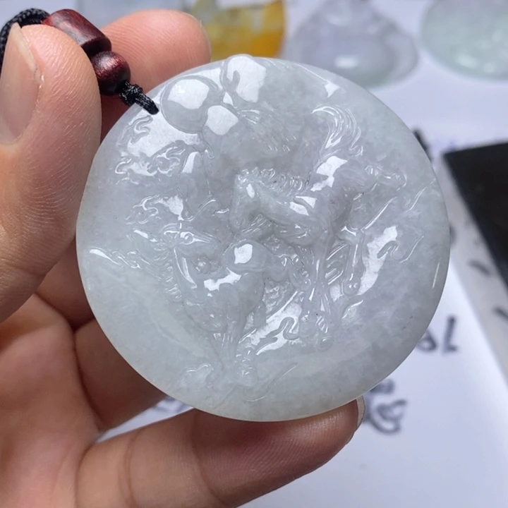 颈饰未镶嵌翡翠翡翠