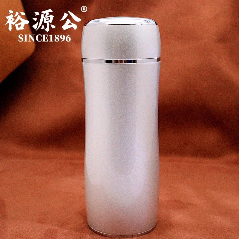 裕源公 足银银制品 足银999保温杯银内胆【墨语】银水杯银杯子