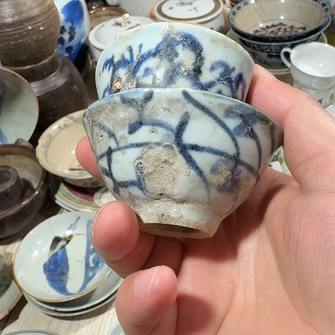 弘***】瓷片瓷片标本，顺丰包邮