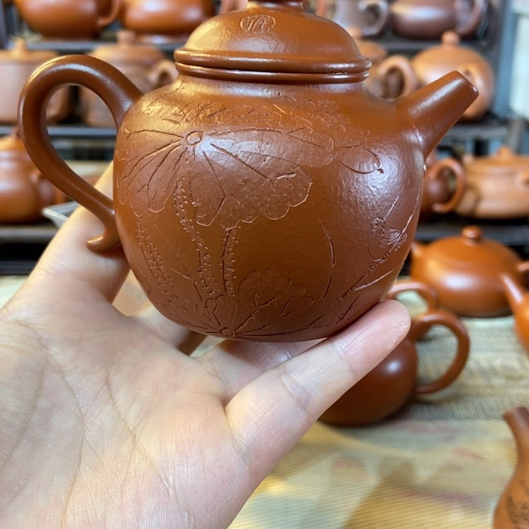 茶壶紫砂西*全手工制作工艺流程原料