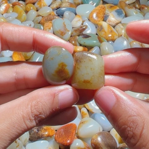 和田玉（糖玉）手链未镶嵌18