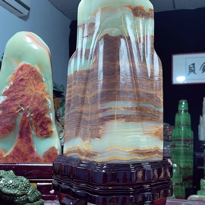 石材奇石怪石桌面摆件