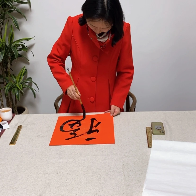 【闪购商品】书法星**烂华枝春满定制