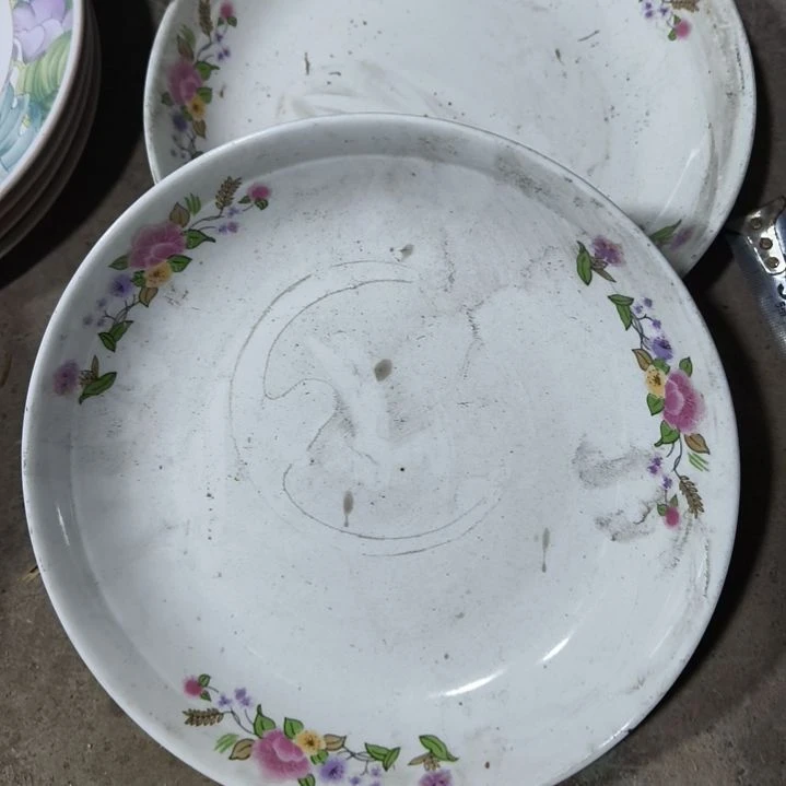 瓷片磁州窑盘碗壶杯有瑕疵