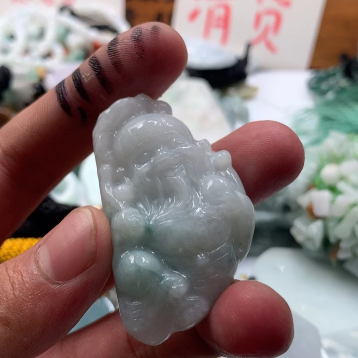 颈饰未镶嵌翡翠保真天然a货翡翠