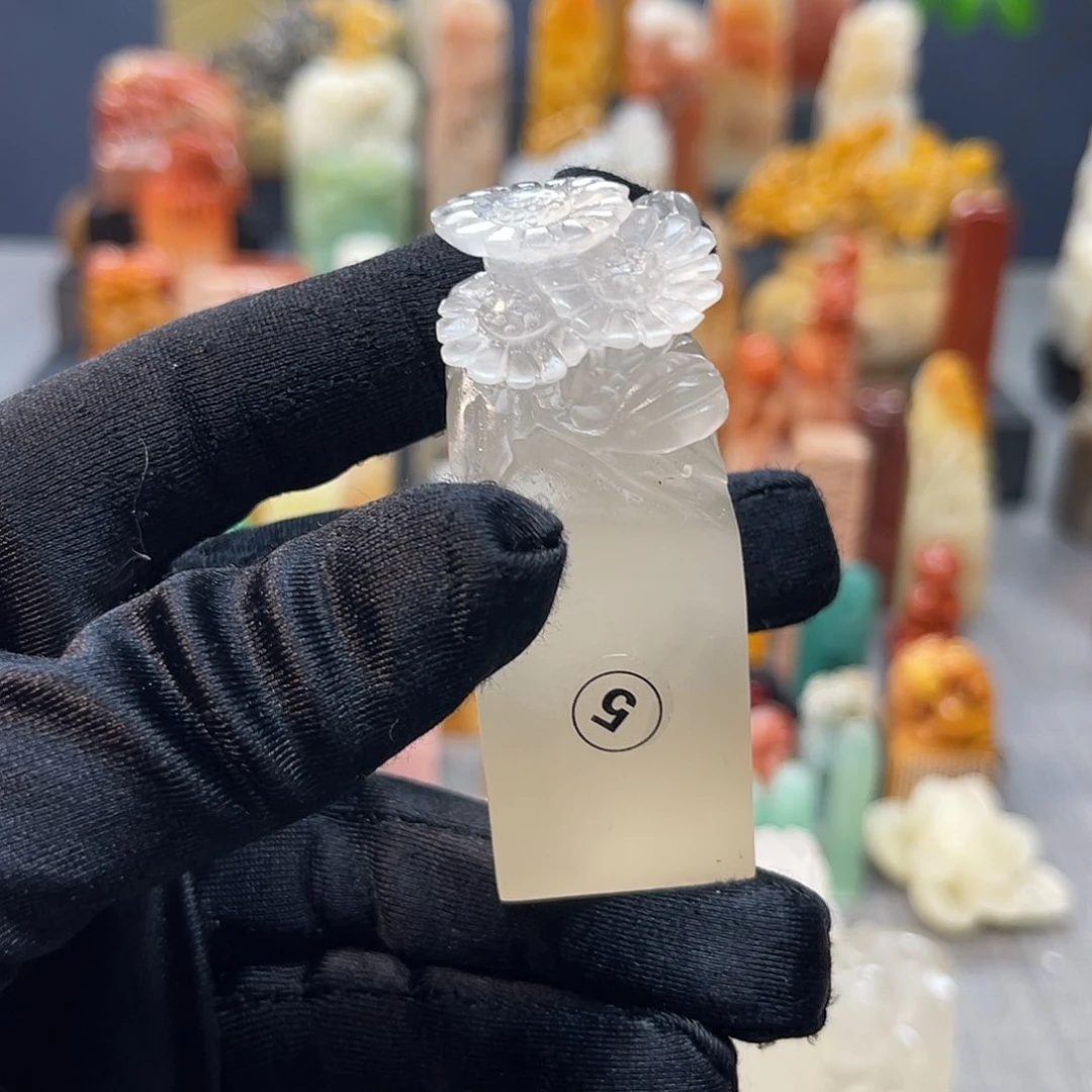 寿山石印石圈*包邮包刻5