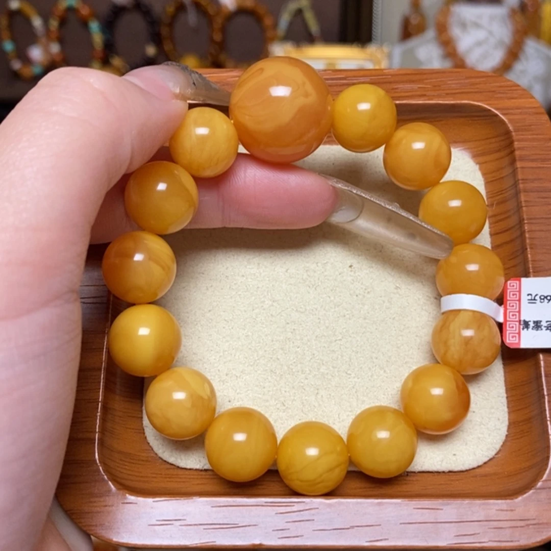 【闪购商品】手链蜜蜡未镶嵌手串