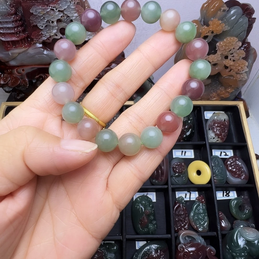 铁合金秦紫玉女士手串