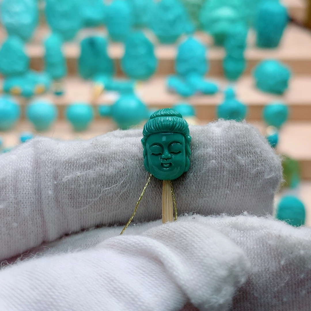 绿松石未镶嵌配饰