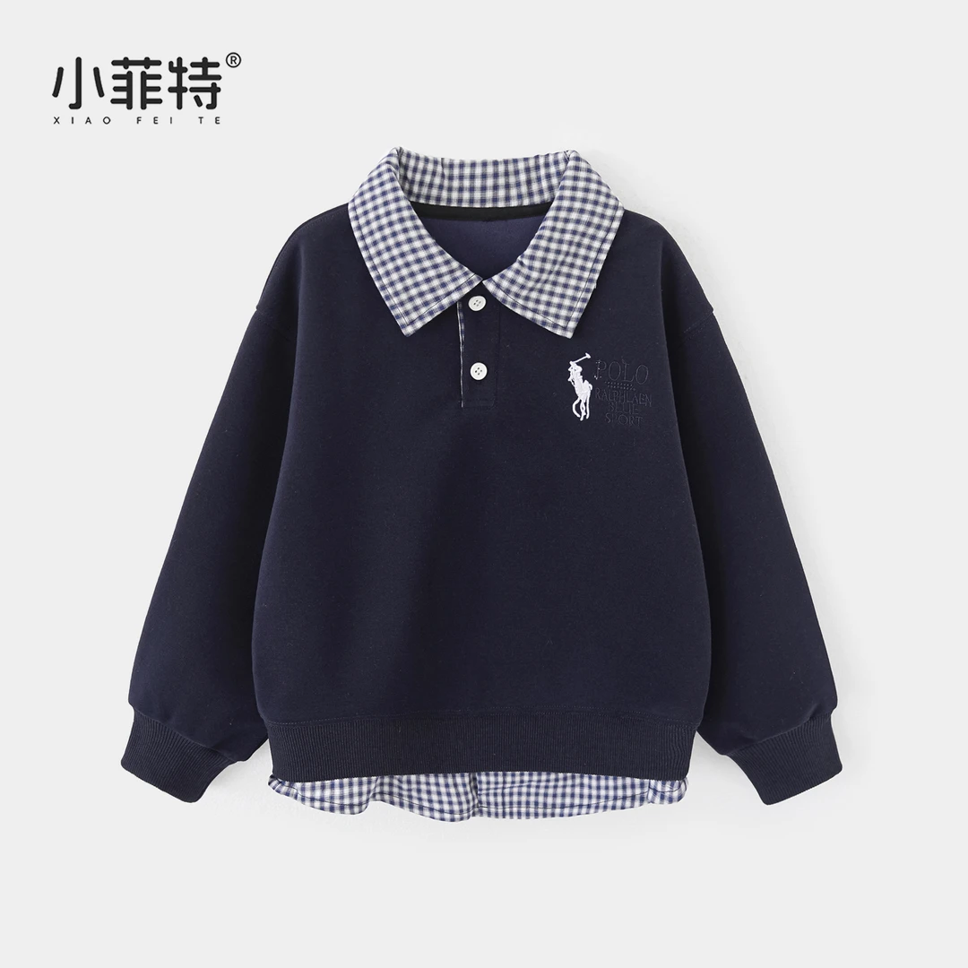 小菲特秋季新款女童装休闲上衣中大童时尚百搭儿童卫衣BGYQ52461