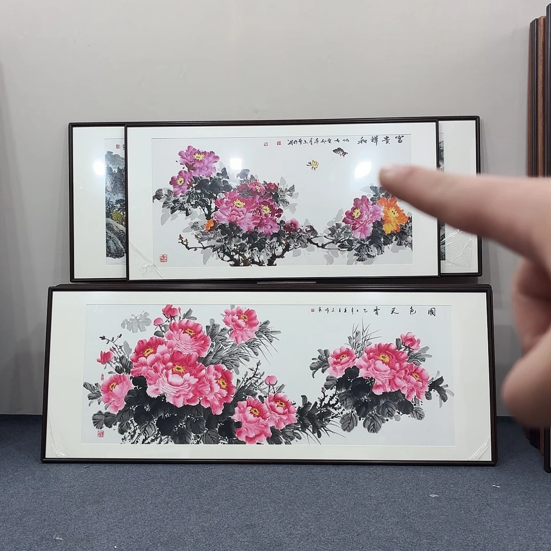 国画手绘作品160-80尺寸