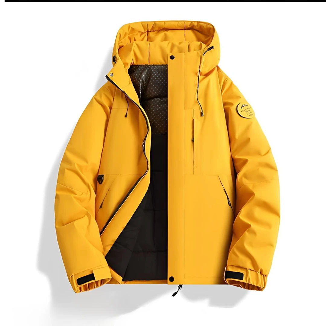 新款加厚男士冲锋衣外套适合男女冬季棉服