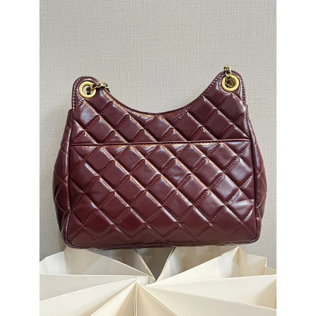 TOLEX2025新款手工女包红猫时尚百搭红色23.5cm