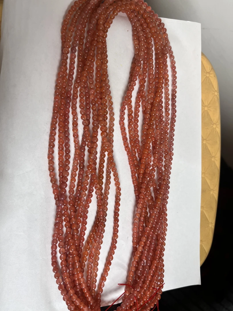 南红项链5.2mm左右多样性发其一C-1006