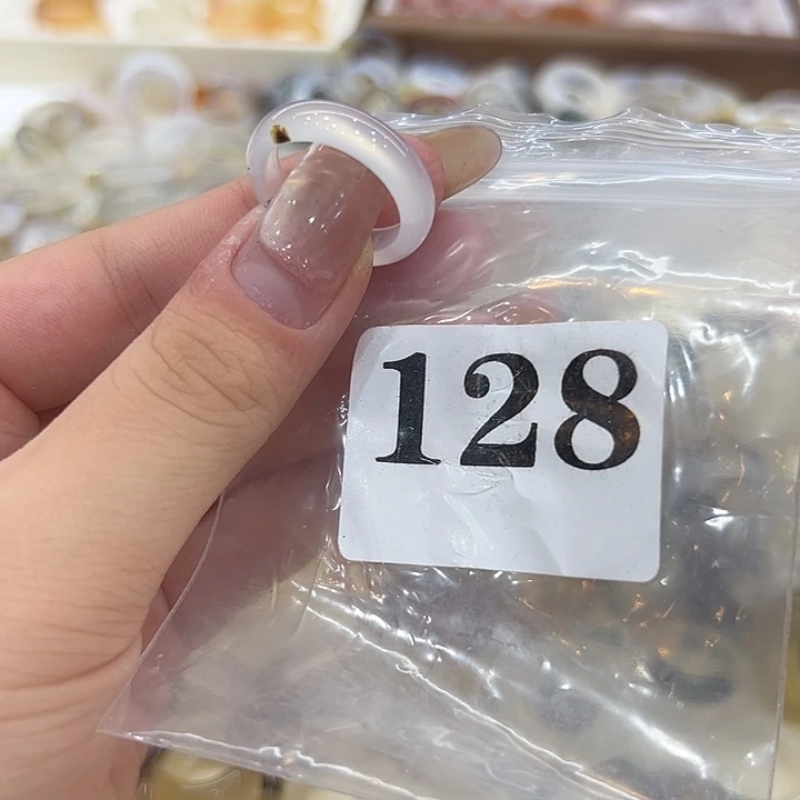 合金戒指玛瑙/玉髓128港17