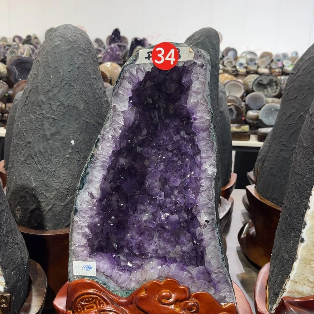 摆件未镶嵌紫晶水晶