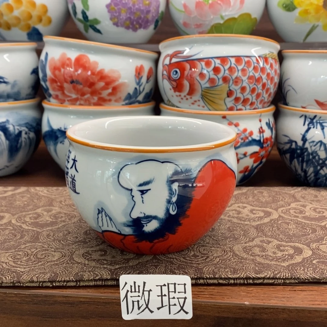 釉下彩手工绘制手工绘制