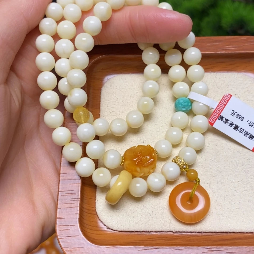 【闪购商品】未镶嵌蜜蜡手链手串