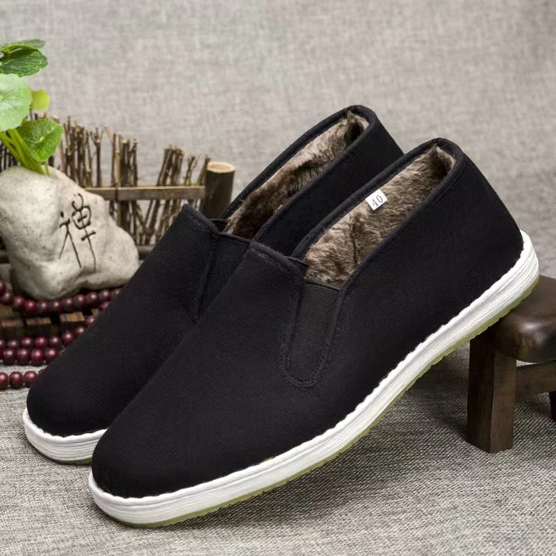 冲服呢二棉【24M081】汉舞男士棉鞋