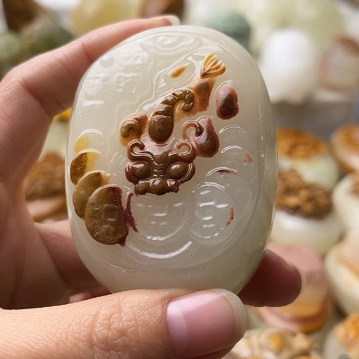 石材古青石不退换貔貅微瑕