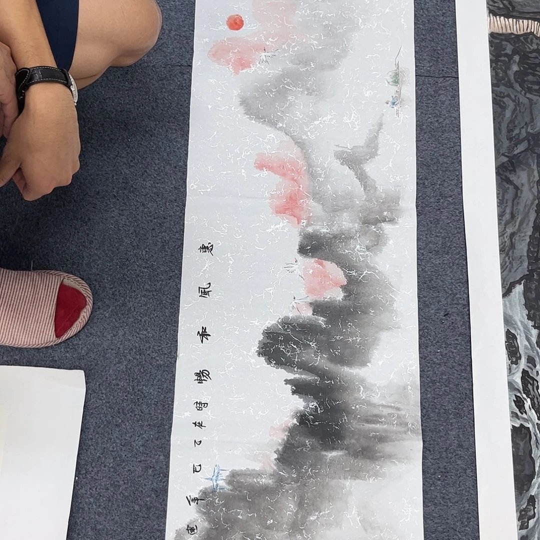 国画纯手绘国画宣纸作品