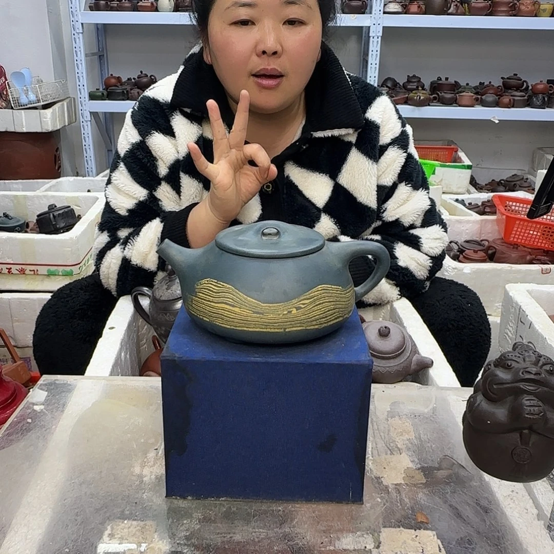 茶壶紫砂宜兴紫砂壶瑕疵处理