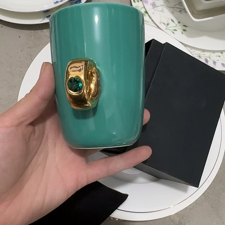 外贸尾单微瑕戒指杯一个