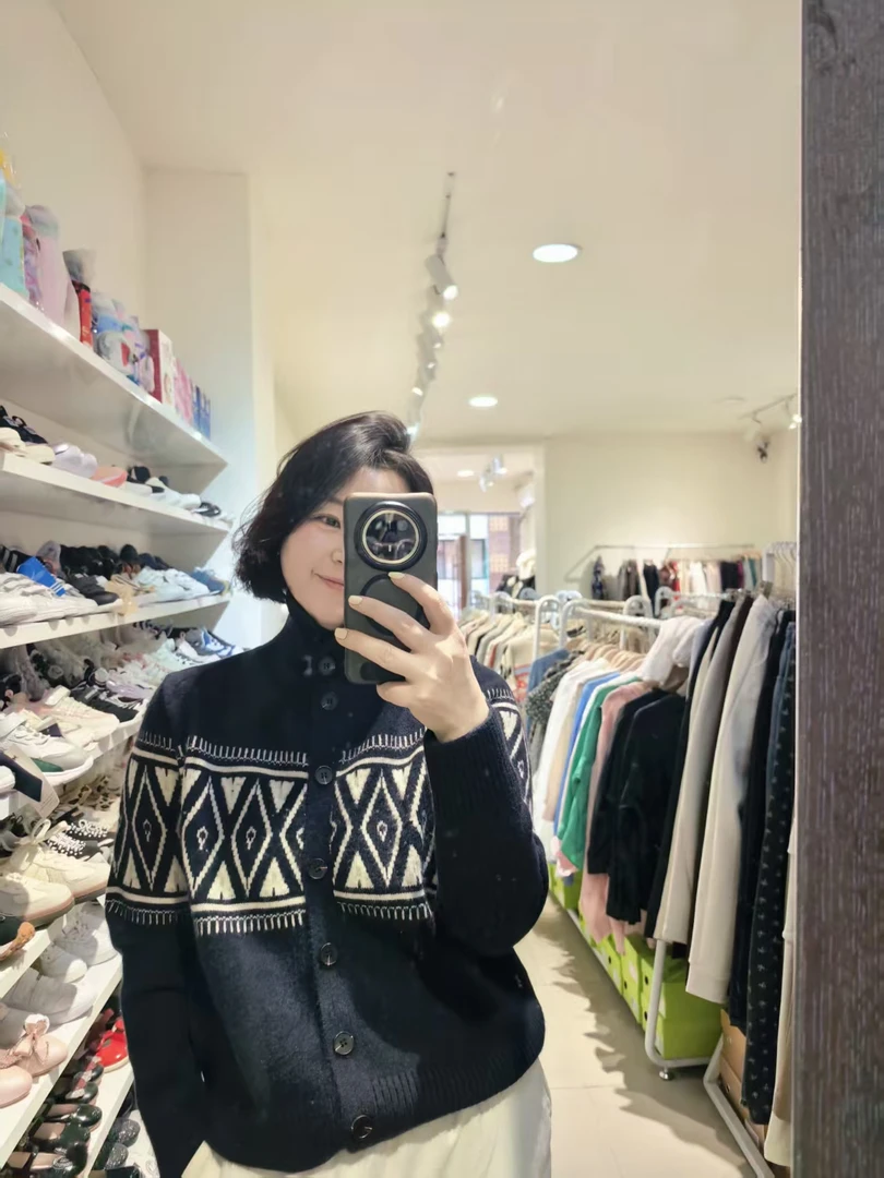 秋冬INS风衫针织洋气保暖开衫(祐祐女装)